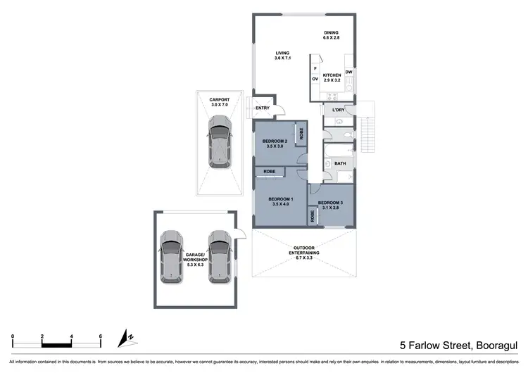 Floorplan of Homely house listing, 5 Farlow Street, Booragul NSW 2284