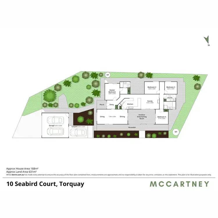 Floorplan of Homely house listing, 10 Seabird Court, Torquay VIC 3228
