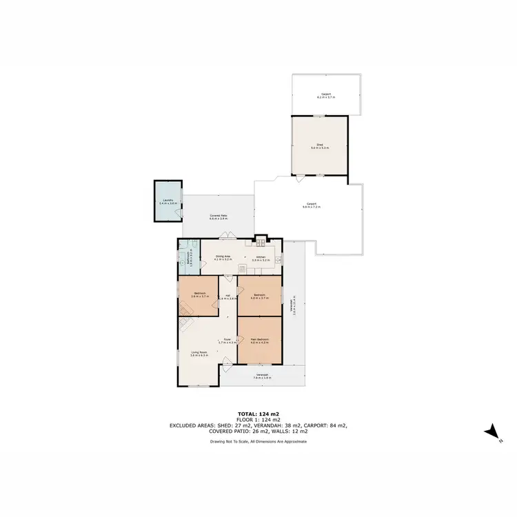 Floorplan of Homely house listing, 10 Gairdner Street, Northam WA 6401