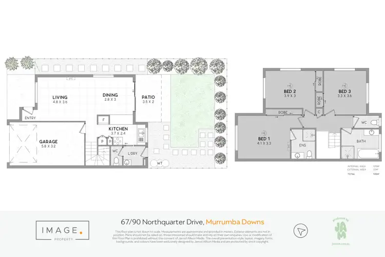 Floorplan of Homely house listing, 67/90 Northquarter Drive, Murrumba Downs QLD 4503