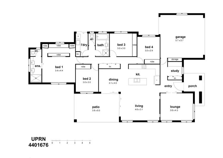 Floorplan of Homely house listing, Address available on request