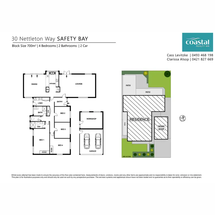 Floorplan of Homely house listing, 30 Nettleton Way, Safety Bay WA 6169