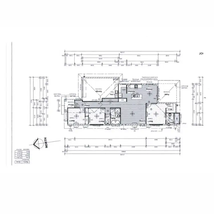 Floorplan of Homely house listing, 42 Ficus Crescent, Andergrove QLD 4740