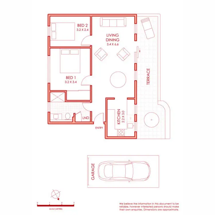 Floorplan of Homely apartment listing, 8/29 McKell Street, Birchgrove NSW 2041