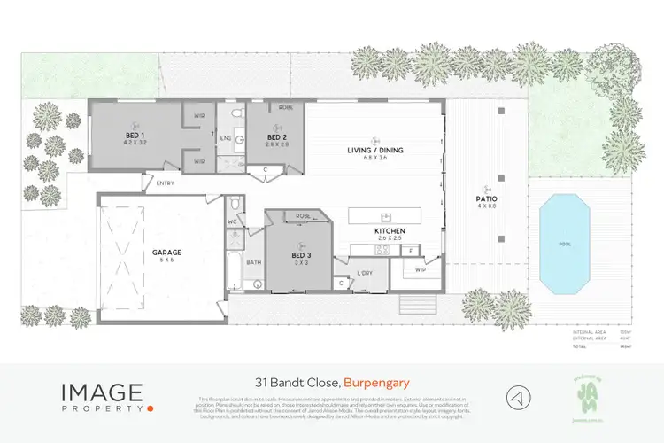 Floorplan of Homely house listing, 31 Bandt Close, Burpengary QLD 4505