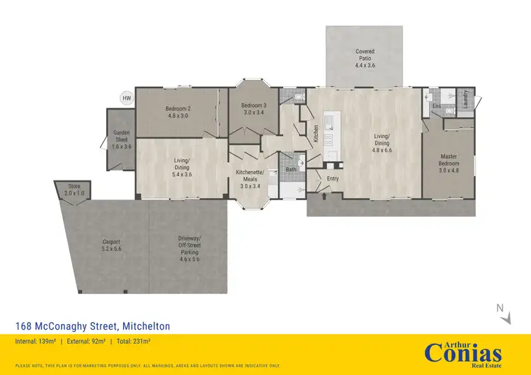 Floorplan of Homely house listing, 168 McConaghy Street, Mitchelton QLD 4053