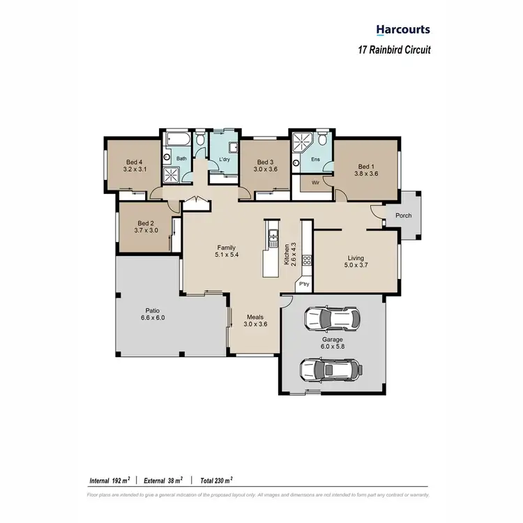 Floorplan of Homely house listing, 17 Rainbird Circuit, Kallangur QLD 4503