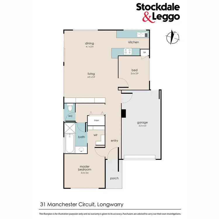 Floorplan of Homely house listing, 31 Manchester Circuit, Longwarry VIC 3816