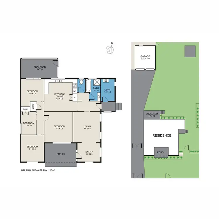 Floorplan of Homely house listing, 22 Jurd Street, Cessnock NSW 2325