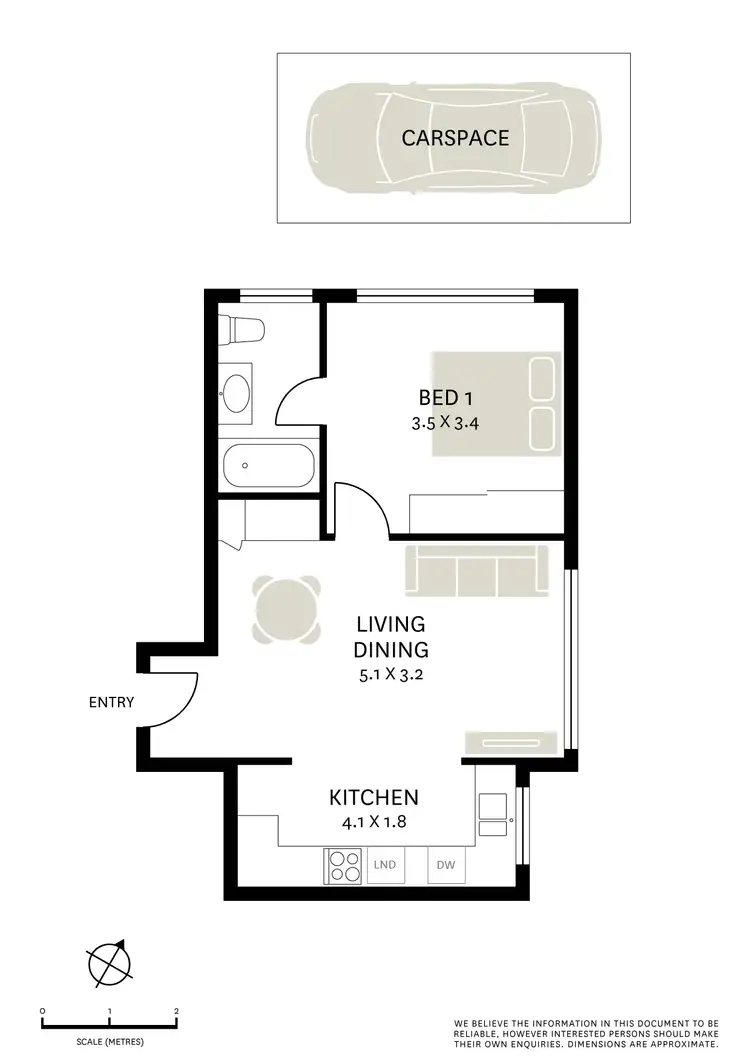 Floorplan of Homely apartment listing, 40/80 Cook Road, Centennial Park NSW 2021