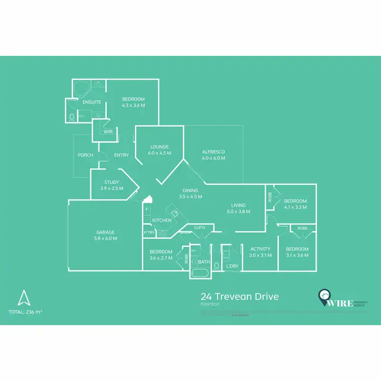 Floorplan of Homely house listing, 24 Trevean Drive, Kleinton QLD 4352