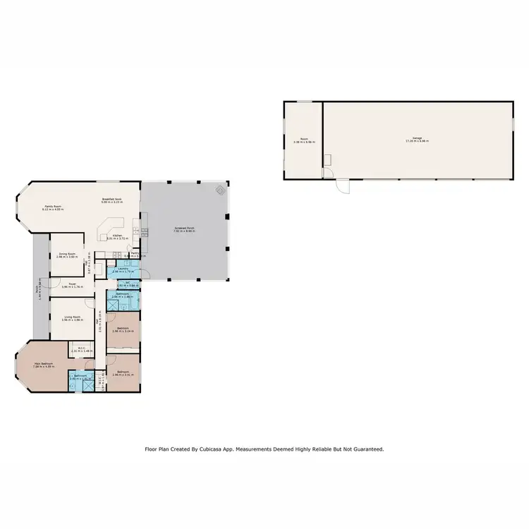 Floorplan of Homely house listing, 52 Kerry Elizabeth Drive, Gunnedah NSW 2380