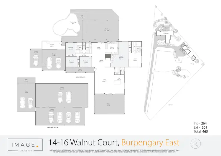 Floorplan of Homely house listing, 14-16 Walnut Court, Burpengary QLD 4505