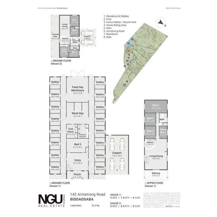 Floorplan of Homely rural property listing, 142 Armstrong Road, Biddaddaba QLD 4275