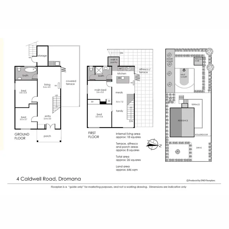 Floorplan of Homely house listing, 4 Caldwell Road, Dromana VIC 3936