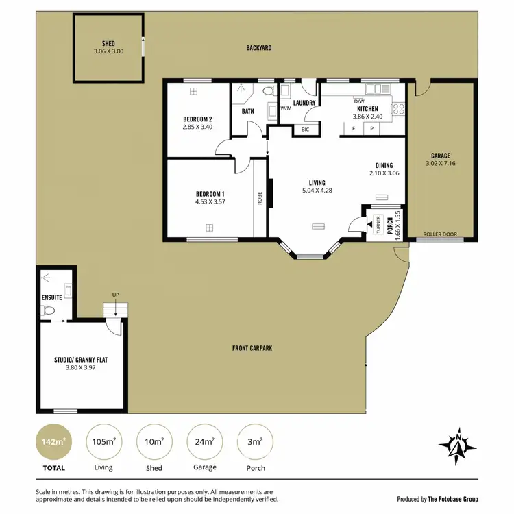 Floorplan of Homely unit listing, 2/23 Tobruk Avenue, Kensington Park SA 5068
