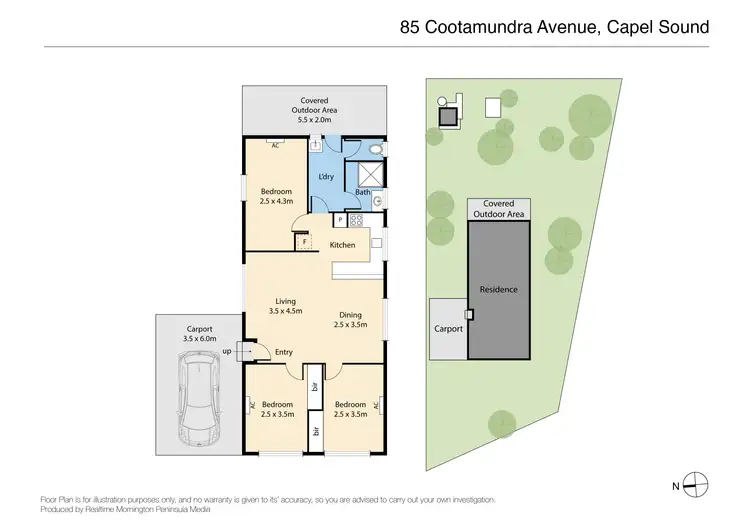 Floorplan of Homely house listing, 85 Cootamundra Avenue, Capel Sound VIC 3940