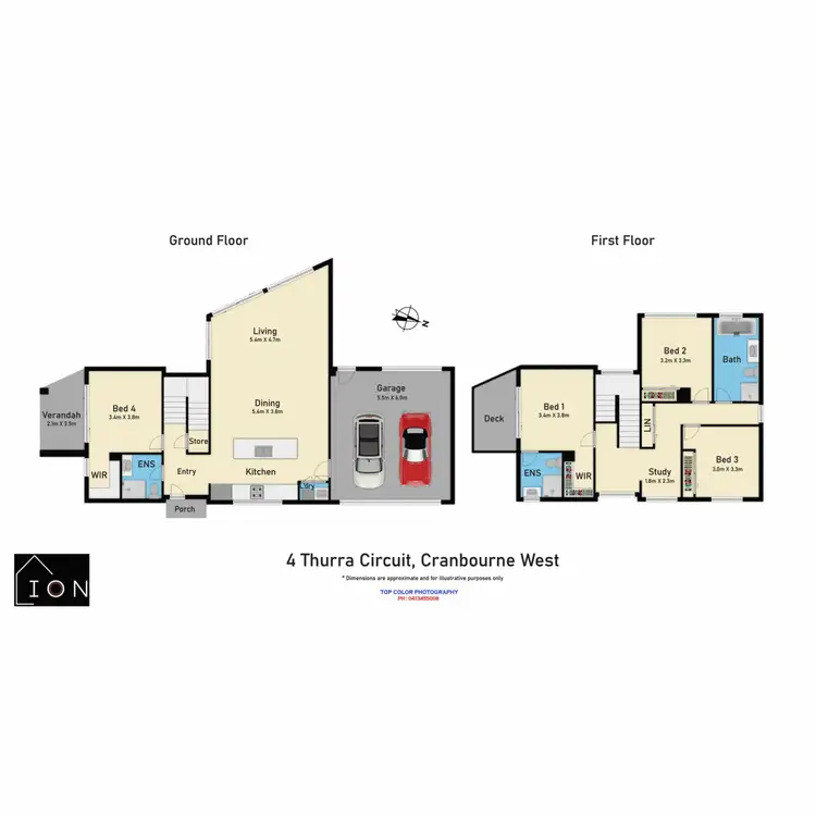 Floorplan of Homely house listing, 4 Thurra Circuit, Cranbourne West VIC 3977