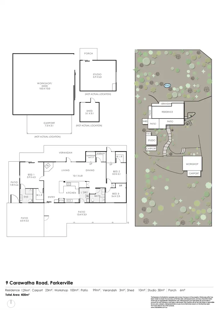 Floorplan of Homely house listing, 9 Carawatha Road, Parkerville WA 6081