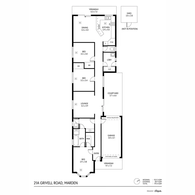 Floorplan of Homely house listing, 21A Grivell Road, Marden SA 5070