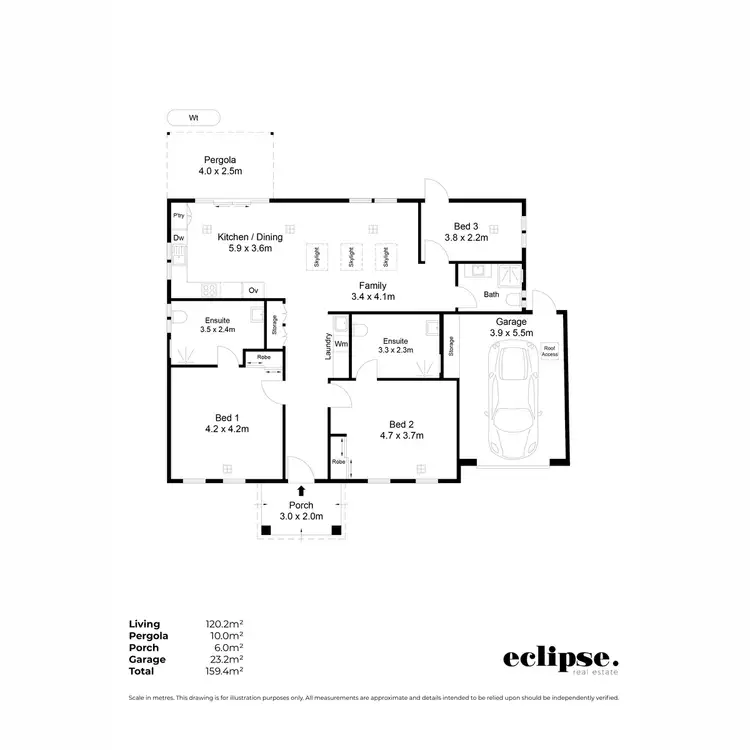 Floorplan of Homely house listing, 16B Danum Avenue, Ingle Farm SA 5098