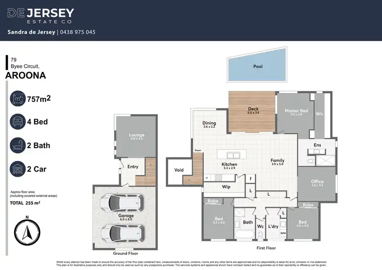 Floorplan of Homely house listing, 79 Byee Circuit, Aroona QLD 4551