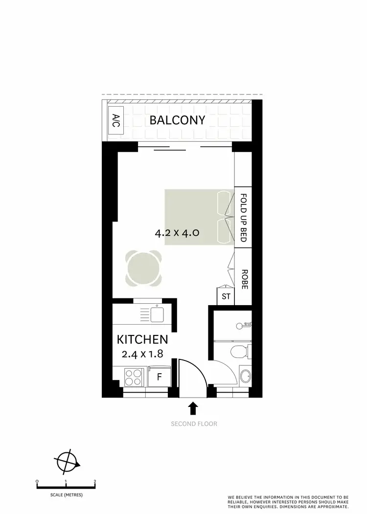 Floorplan of Homely apartment listing, 205/144 Mallett Street, Camperdown NSW 2050