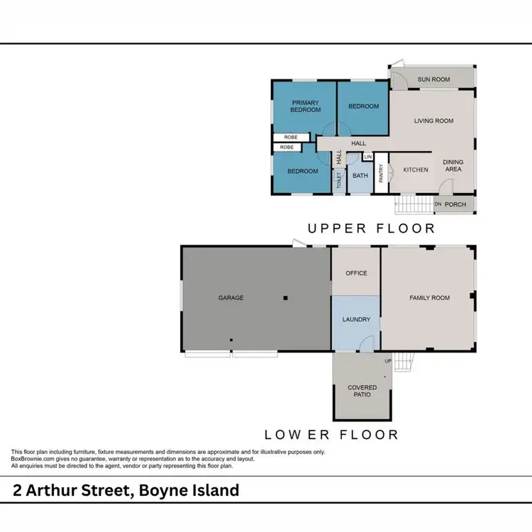 Floorplan of Homely house listing, 2 Arthur Street, Boyne Island QLD 4680