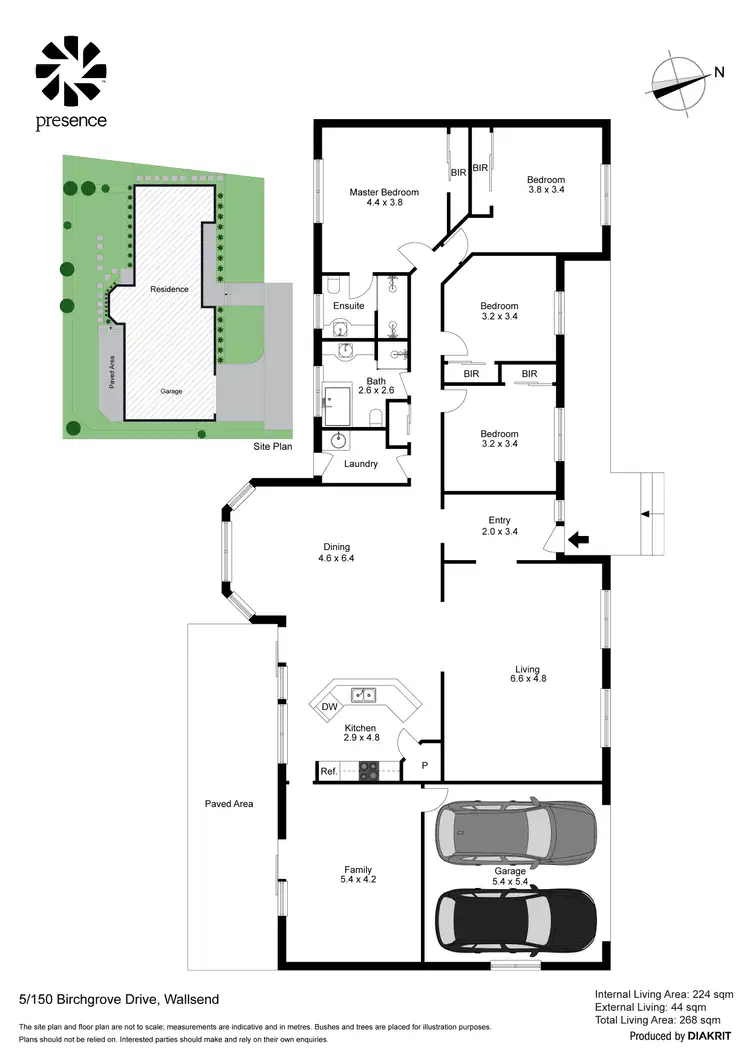 Floorplan of Homely house listing, 5/150 Birchgrove Drive, Wallsend NSW 2287