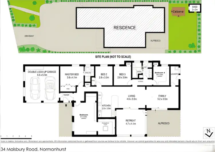Floorplan of Homely house listing, 34 Malsbury Road, Normanhurst NSW 2076