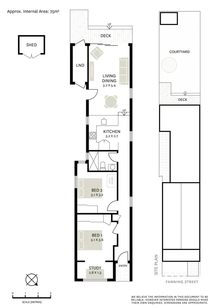 Floorplan of Homely house listing, 12 Fanning Street, Tempe NSW 2044
