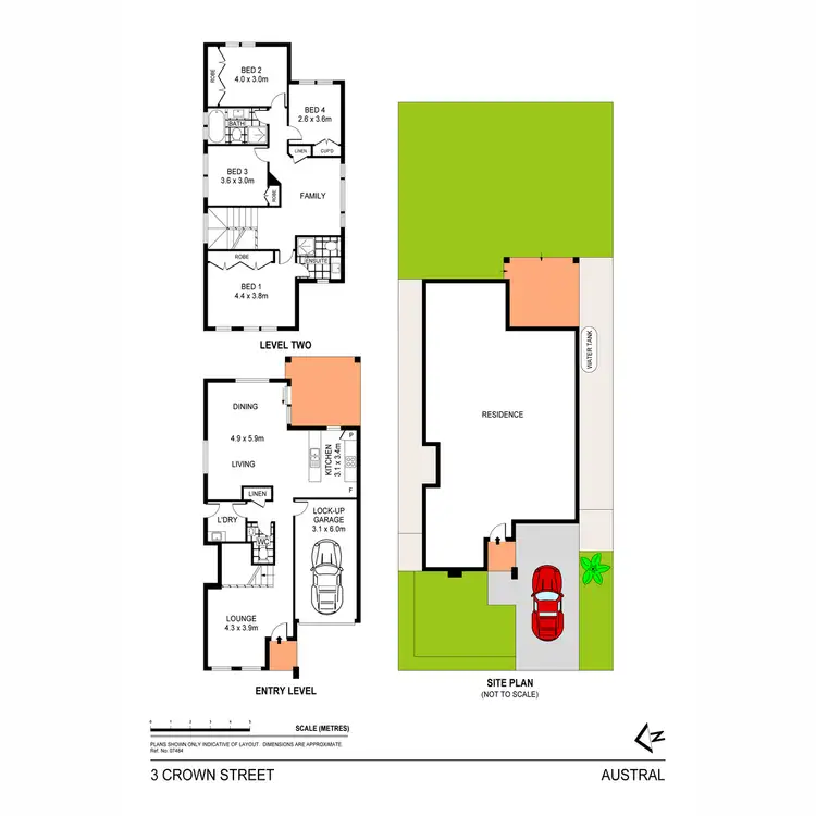 Floorplan of Homely house listing, 3 Crown Street, Austral NSW 2179