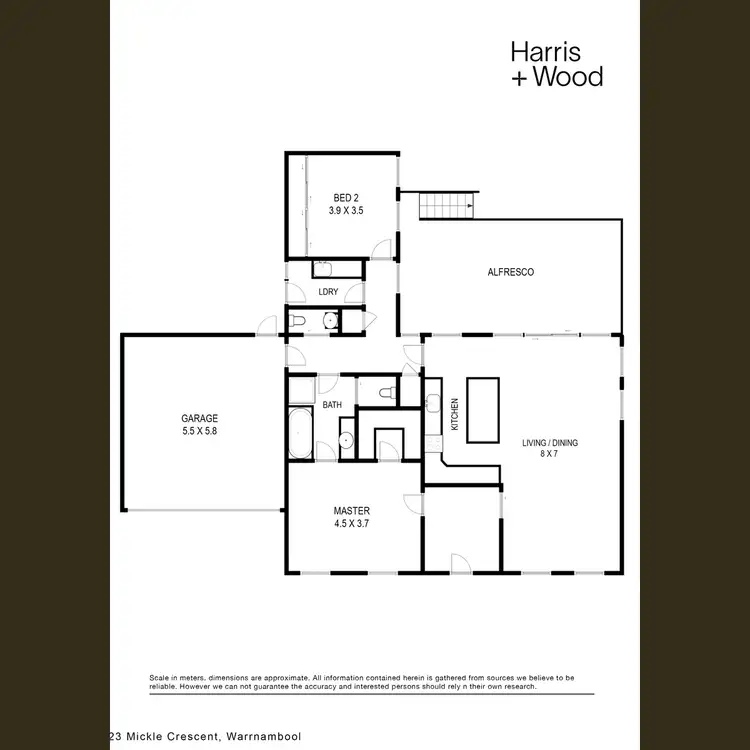Floorplan of Homely house listing, 23 Mickle Crescent, Warrnambool VIC 3280