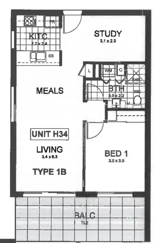 Floorplan of Homely apartment listing, 119/41 Philip Hodgins Street, Wright ACT 2611