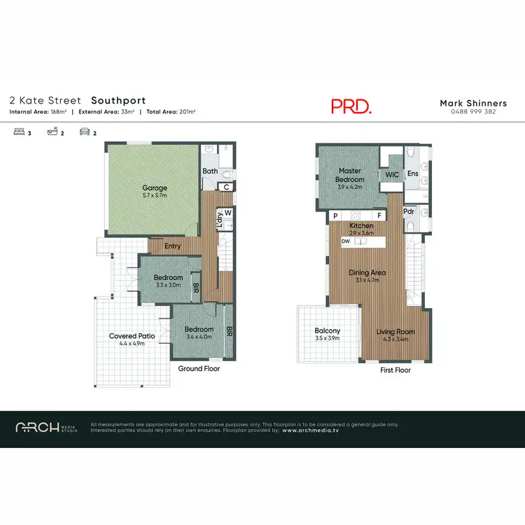 Floorplan of Homely house listing, 2B Kate Street, Southport QLD 4215