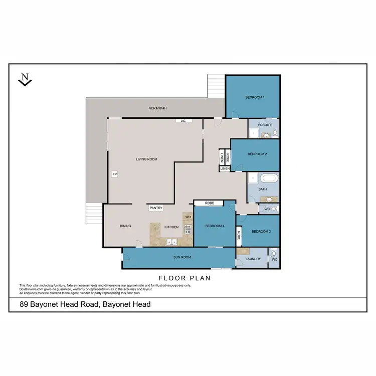 Floorplan of Homely house listing, 89 Bayonet Head Road, Bayonet Head WA 6330