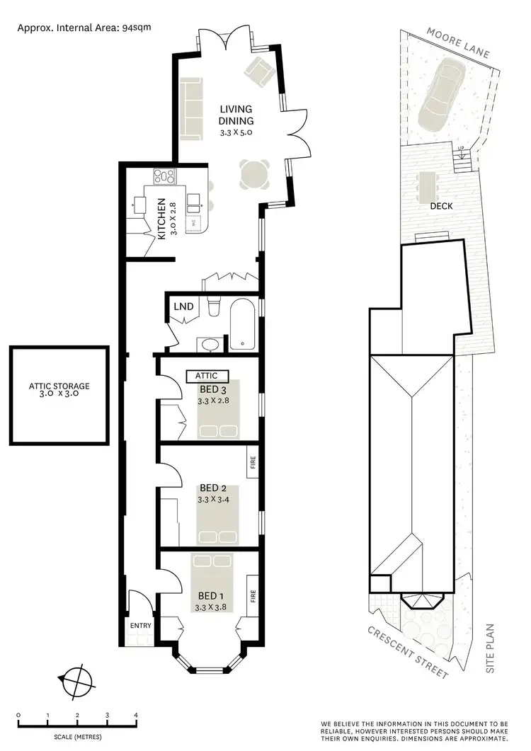 Floorplan of Homely house listing, 4 Crescent Street, Rozelle NSW 2039