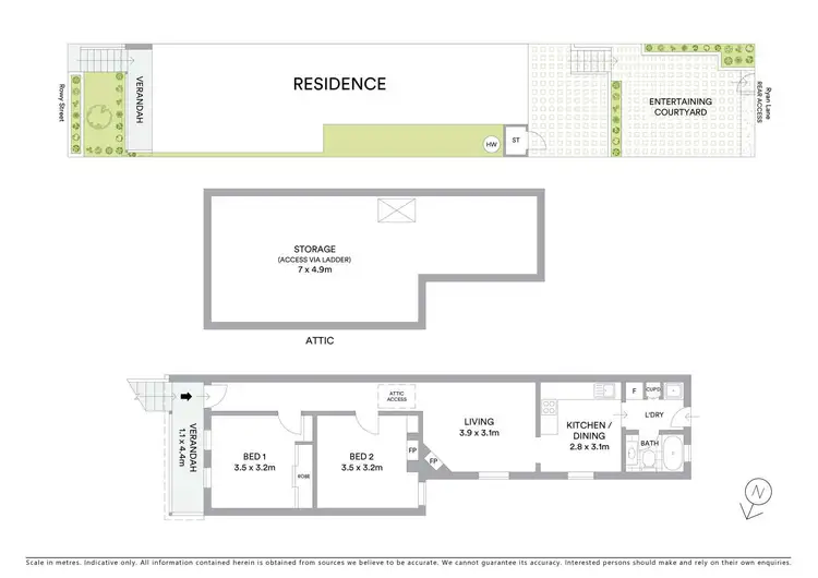 Floorplan of Homely house listing, 17 Ryan Street, Lilyfield NSW 2040