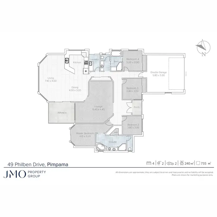 Floorplan of Homely house listing, 49 Philben Drive, Ormeau QLD 4208