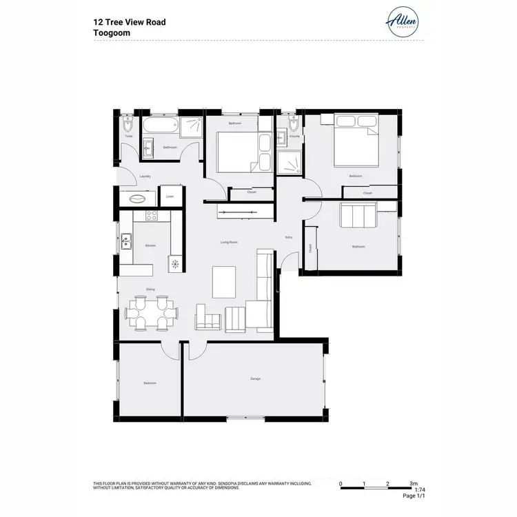 Floorplan of Homely house listing, 12 Tree View Road, Toogoom QLD 4655