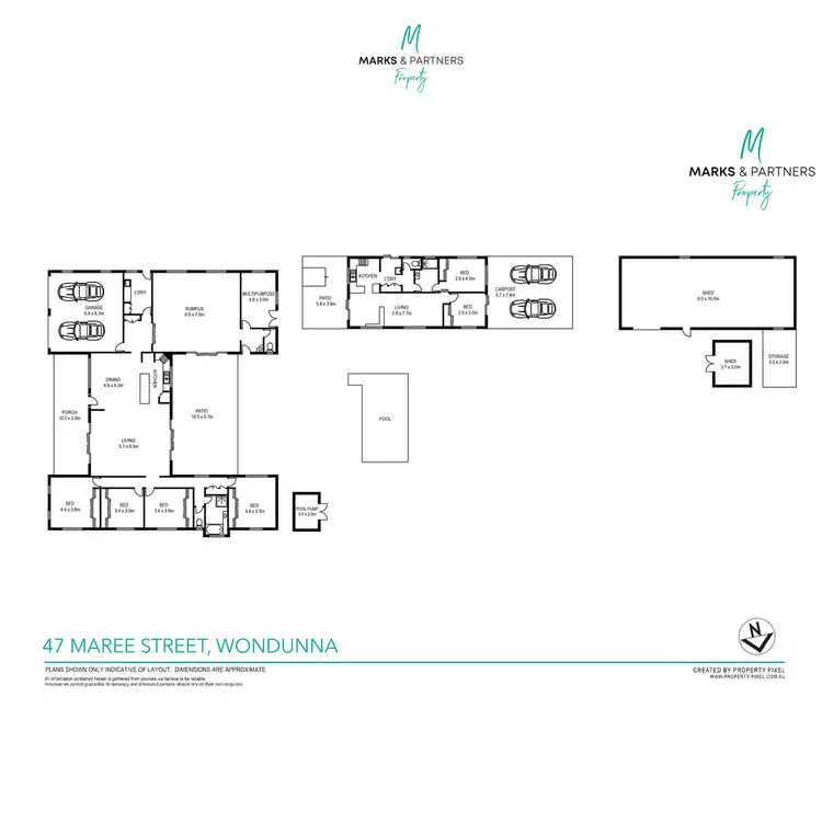 Floorplan of Homely house listing, 47 Maree Street, Wondunna QLD 4655