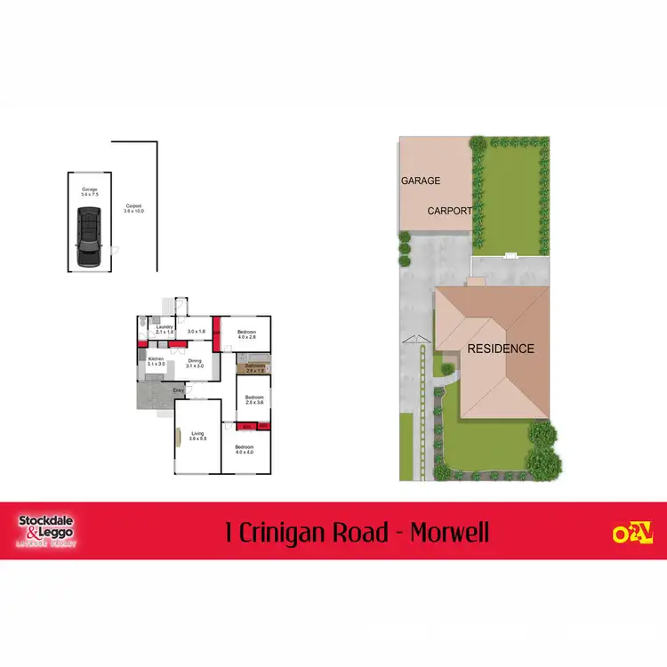 Floorplan of Homely house listing, 1 Crinigan Road, Morwell VIC 3840