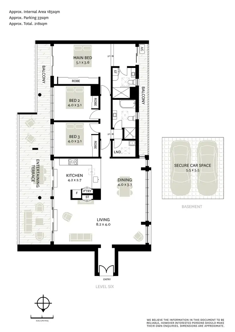 Floorplan of Homely apartment listing, 631/780 Bourke Street, Redfern NSW 2016