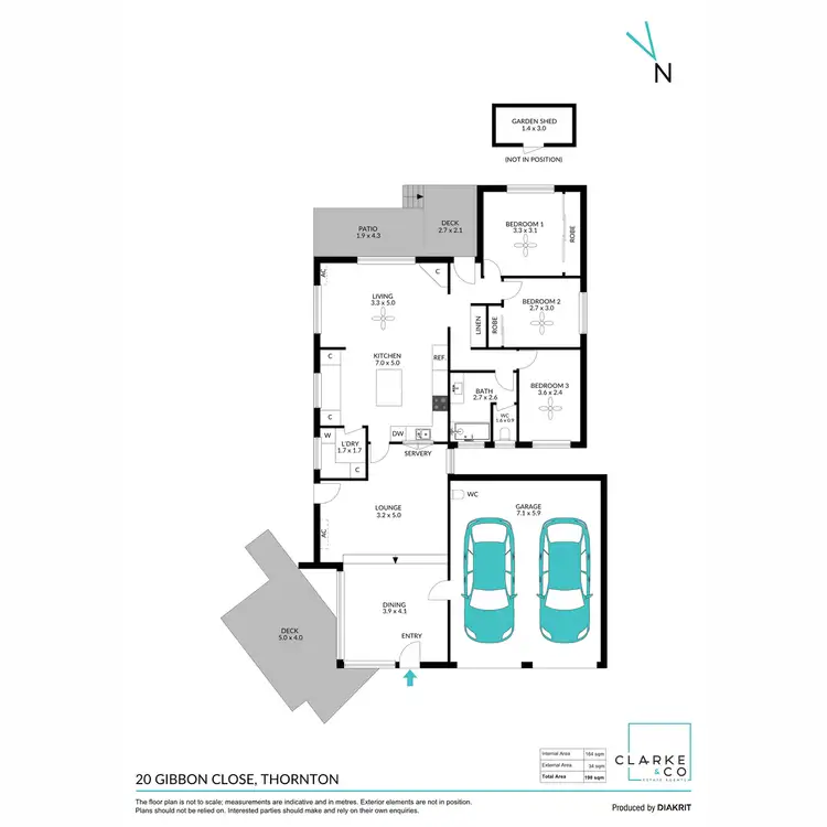 Floorplan of Homely house listing, 20 Gibbon Close, Thornton NSW 2322