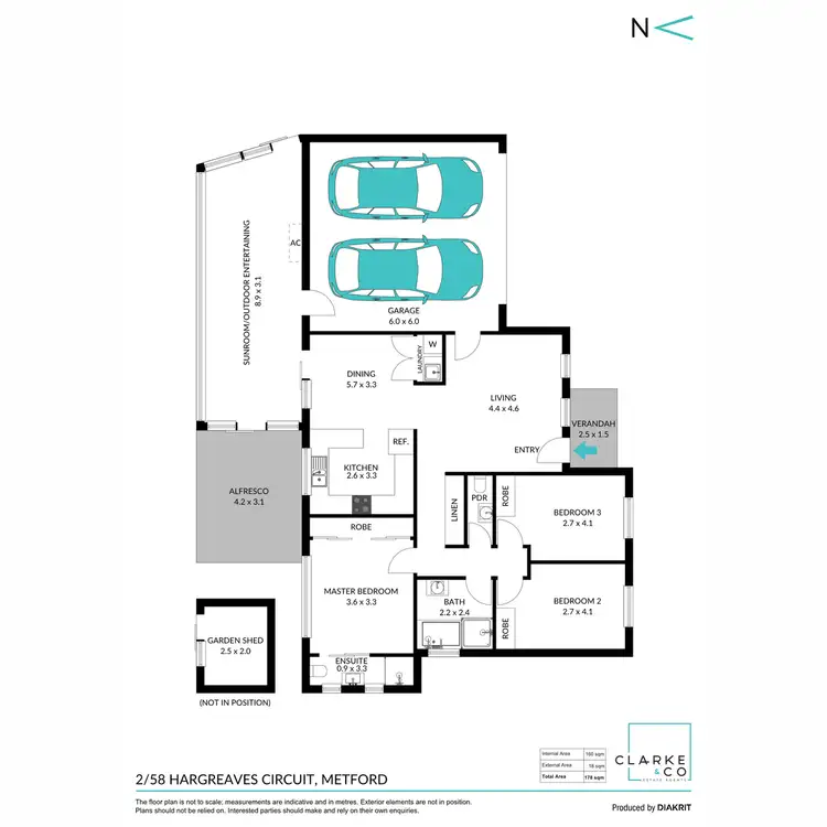 Floorplan of Homely house listing, 2/58 Hargreaves Circuit, Metford NSW 2323