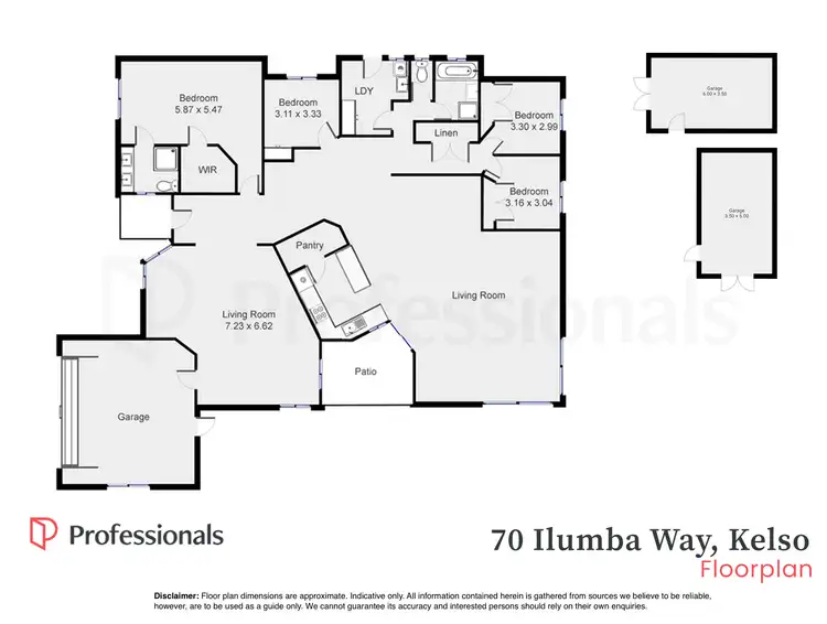 Floorplan of Homely house listing, 70 Ilumba Way, Kelso NSW 2795
