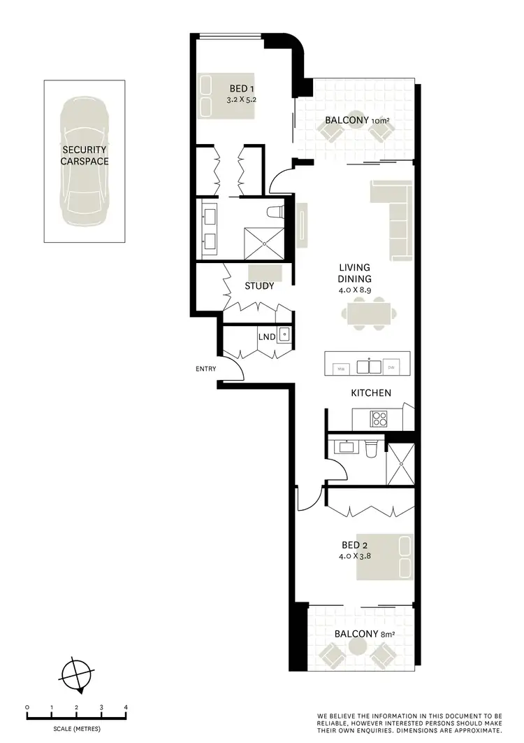 Floorplan of Homely apartment listing, 109/30 Young Street, Randwick NSW 2031