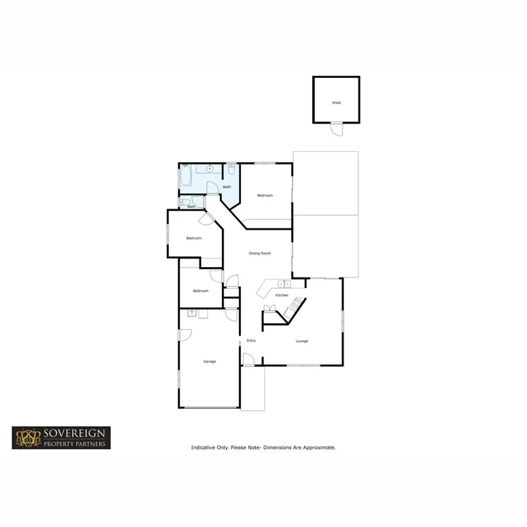 Floorplan of Homely house listing, 5 Todd Court, Kearneys Spring QLD 4350