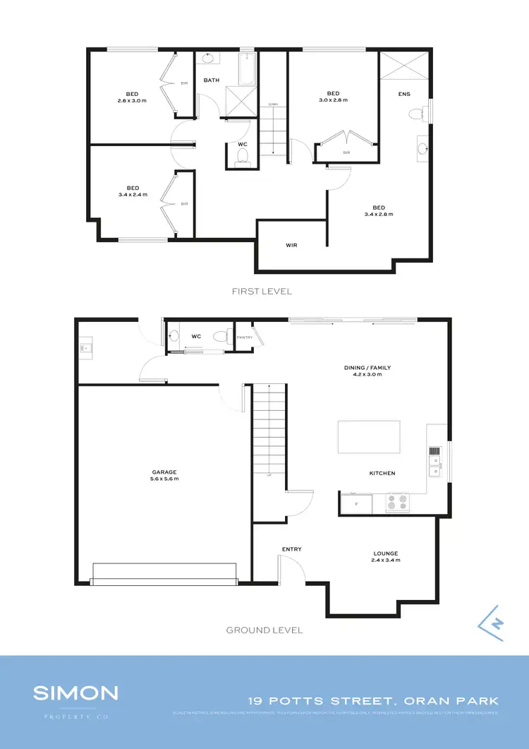 Floorplan of Homely house listing, 19 Potts Street, Oran Park NSW 2570