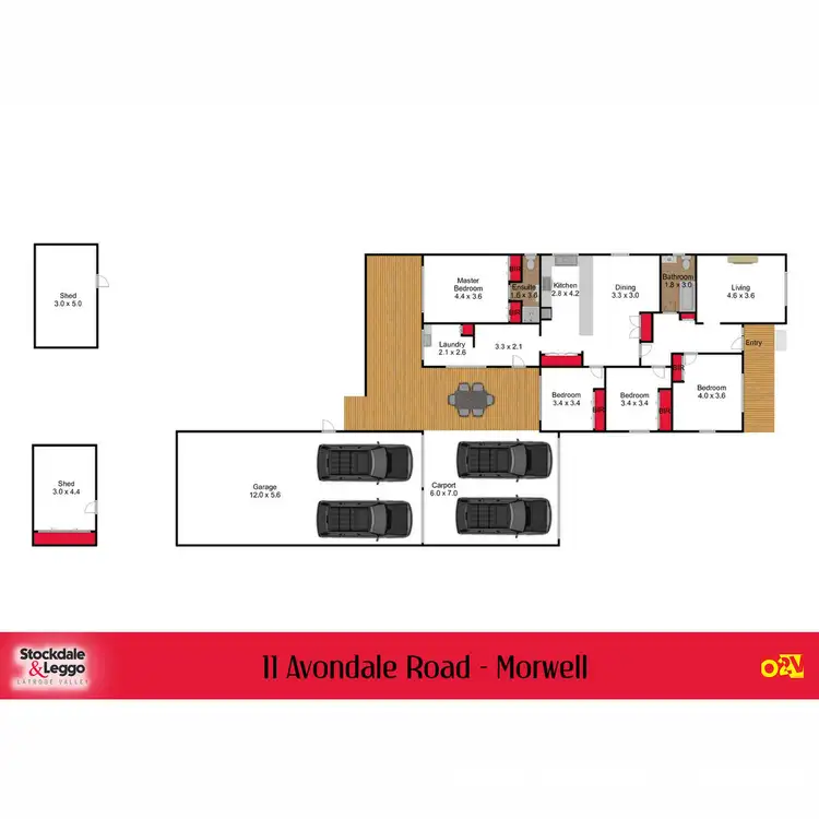 Floorplan of Homely house listing, 11 Avondale Road, Morwell VIC 3840